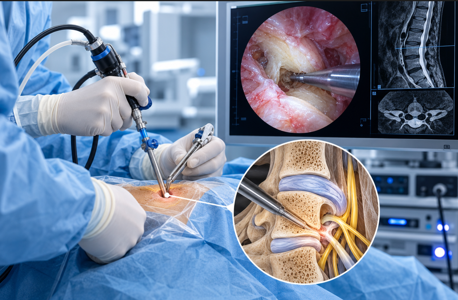 Cirurgia endoscópica de coluna
