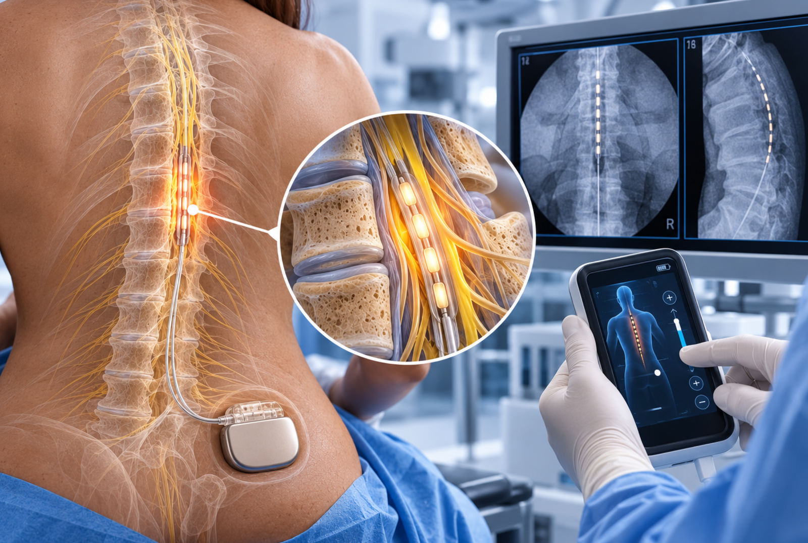 Neuroestimulação medular para dor crônica